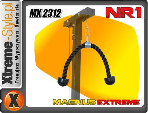 Sznur do tricepsa grzbietu Magnus Extreme MX2312 