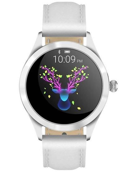 SMARTWATCH G. Rossi SW017-8 silver/white(zg327b)